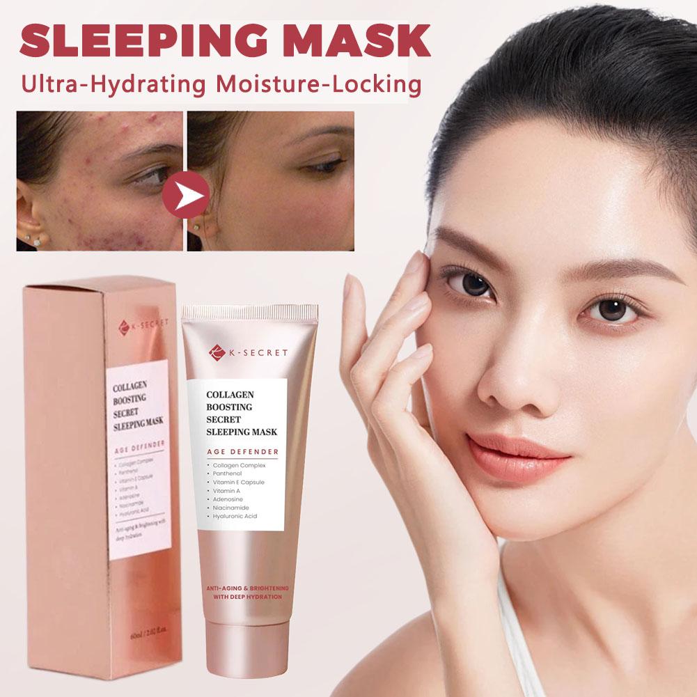 High End Luxury Korean Skincare - K-SECRET Korean High-End Collagen Sleeping Mask