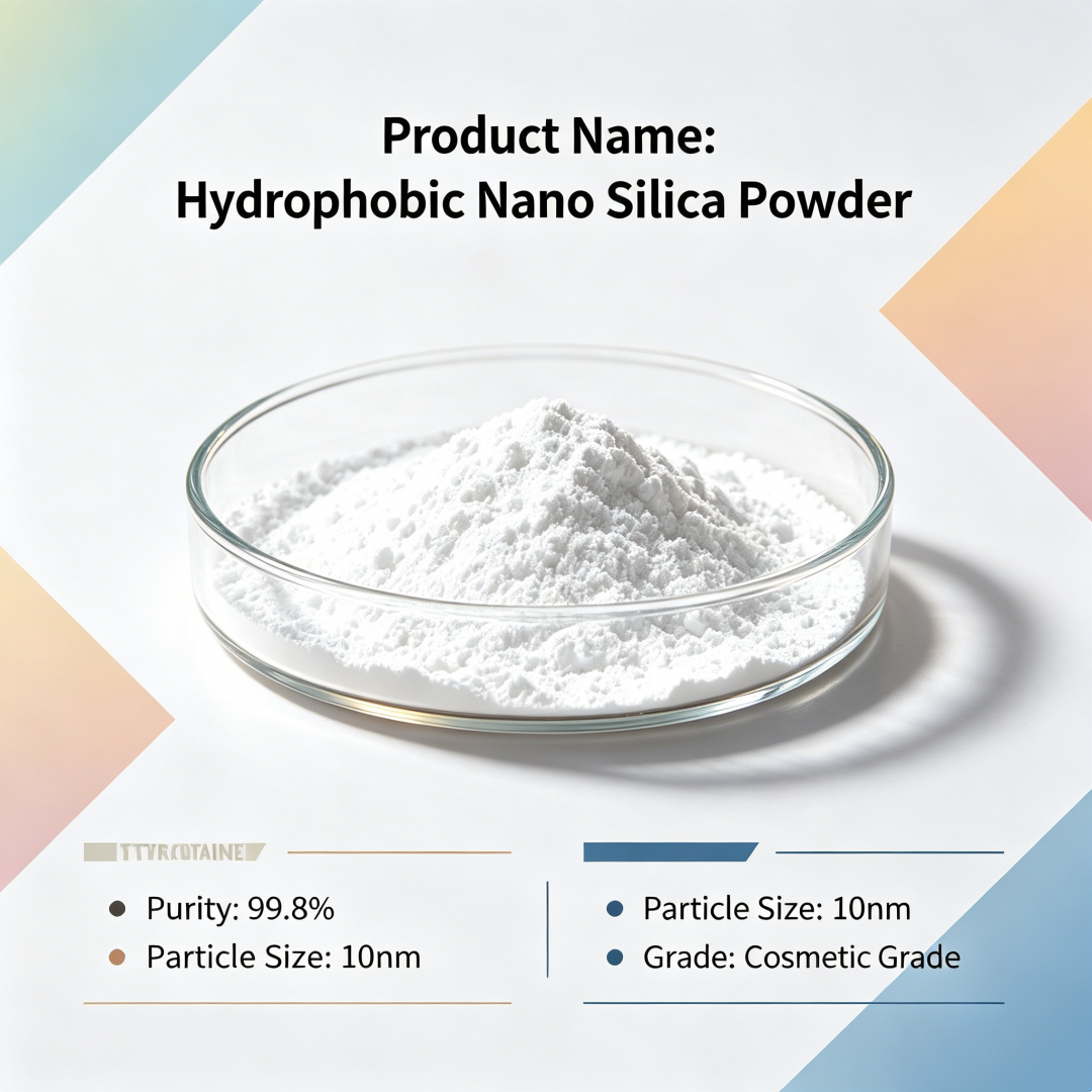 Ultra Luxury Skincare - 99.8% Ultra Lipophilic Nano Silica Powder
