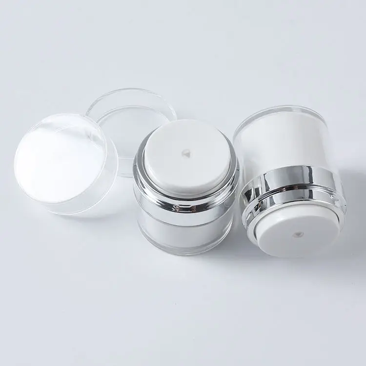 Airless Lotion Empty Acrylic C - Luxury Skincare Cream บทวิจารณ์และราคา