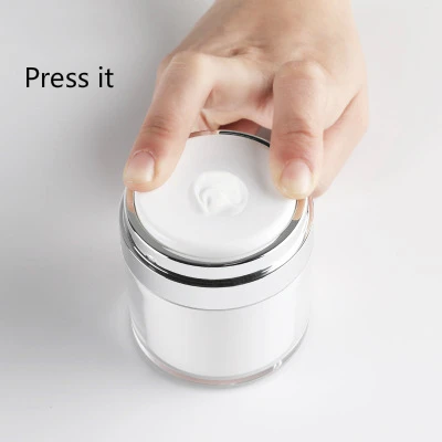 Airless Lotion Empty Acrylic C - Luxury Skincare Cream บทวิจารณ์และราคา